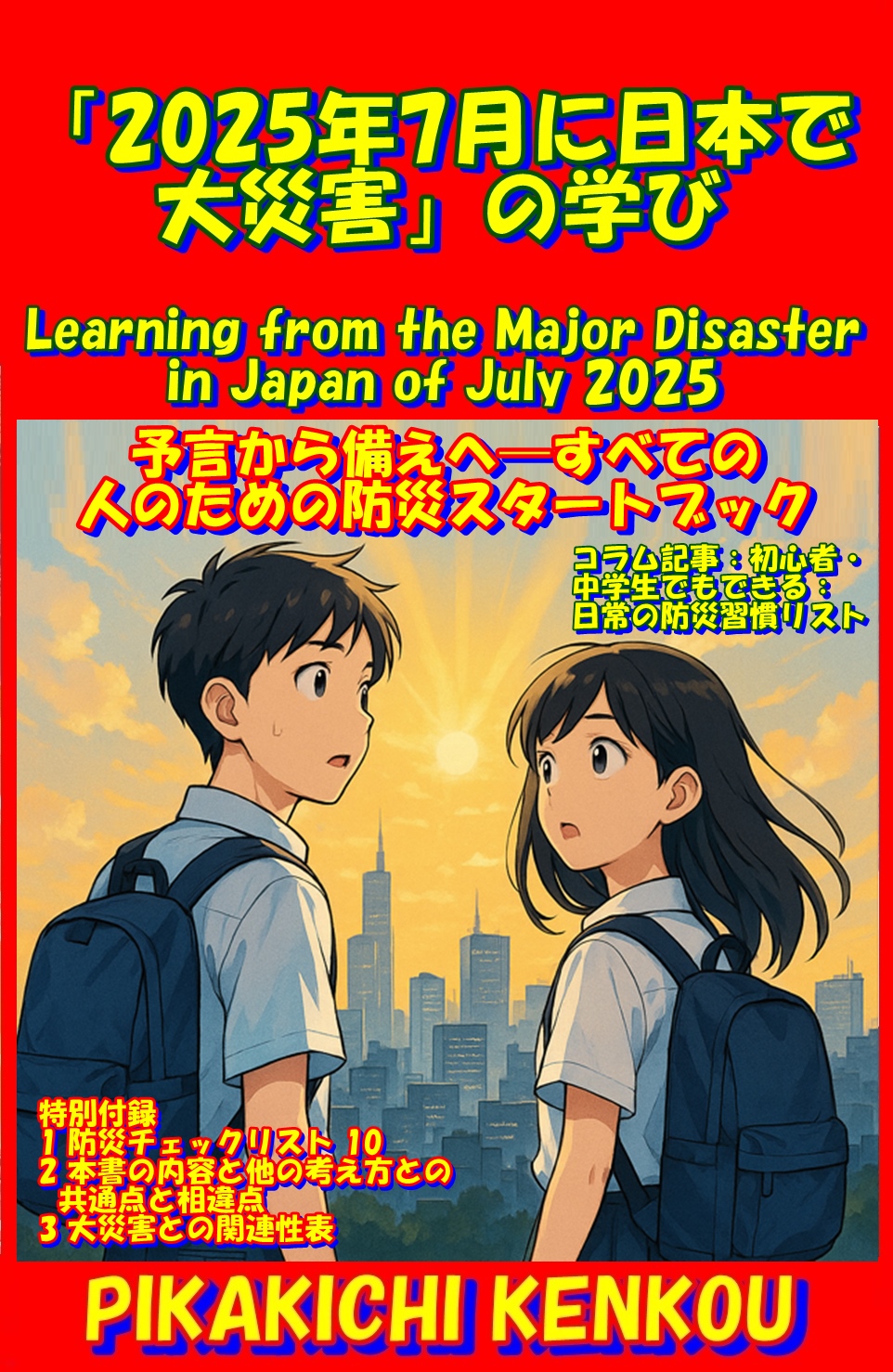 「2025年7月に日本で大災害」の学び: 予言から備えへ──すべての人のための防災スタートブック Kindle版