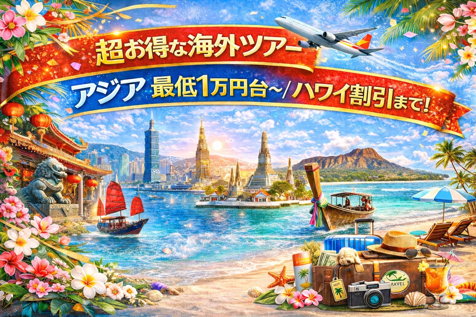 【海外ツアー完全ガイド】アジア最安1万円台＆ハワイ朝食付き割引まで網羅 ― “失敗せずに選ぶ”実践大全